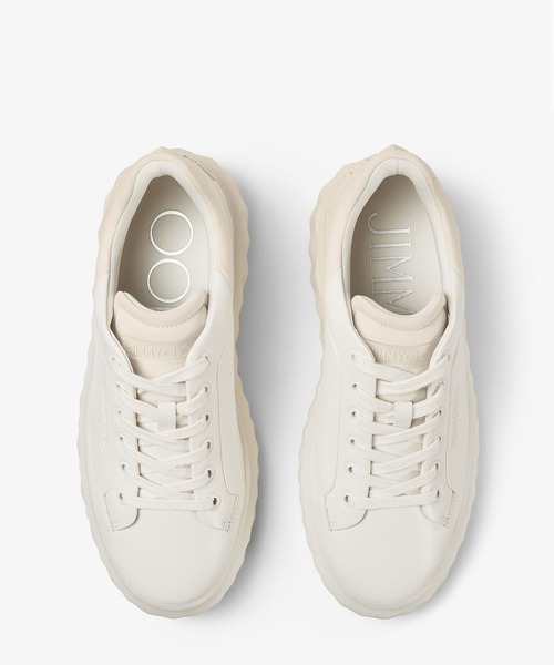 JIMMY CHOO（ジミーチュウ）の「DIAMOND MAXI/F II（スニーカー・レディース・ホワイト×ブラック/ホワイト系/ホワイト×ピンク・37/36）」の18枚目の写真