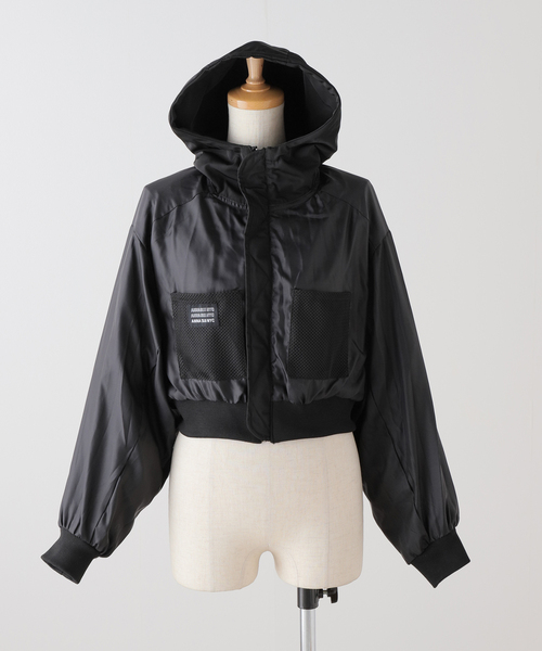 ANNA SUI NYC(アナ スイ エヌ ワイ シー)の「【ANNA SUI NYC/ アナスイエヌワイシー】シャカ2シャーリングショートMA-1(MA-1・レディース・ブラック・FREE)」の15枚目の写真