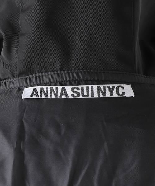 ANNA SUI NYC(アナ スイ エヌ ワイ シー)の「【ANNA SUI NYC/ アナスイエヌワイシー】シャカ2シャーリングショートMA-1(MA-1・レディース・ブラック・FREE)」の22枚目の写真