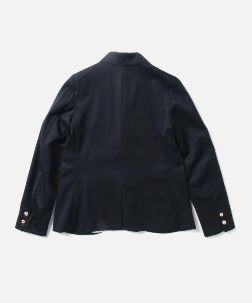 BEAMS BOY（ビームスボーイ）の「BEAMS BOY / ギャバ 3ボタン ブレザー（テーラードジャケット・レディース・グレー/ネイビー・0/1）」の15枚目の写真