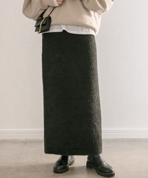 RIVE DROITE | セットアップ可能/フェザーラメスカート(スカート)