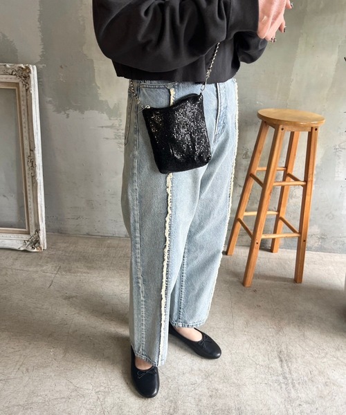 Me%（ミィパーセント）の「メタルメッシュポーチショルダー　103417（ショルダーバッグ・レディース・ブラック/ゴールド/シルバー・FREE）」の20枚目の写真