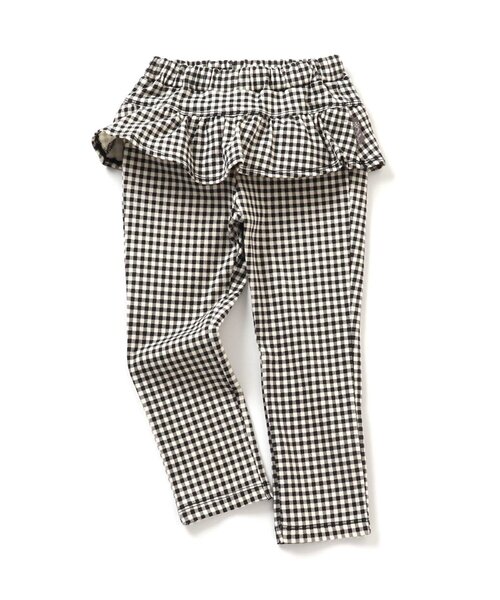 Seraph（セラフ）の「ニットツイルスクールパンツ（その他パンツ・キッズ・サックスブルー/ピンク/ブルー/チェック・70/80/90/95/100/110/120/130/140）」の4枚目の写真