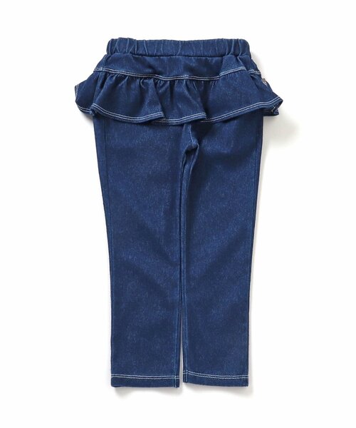 Seraph（セラフ）の「ニットツイルスクールパンツ（その他パンツ・キッズ・サックスブルー/ピンク/ブルー/チェック・70/80/90/95/100/110/120/130/140）」の6枚目の写真