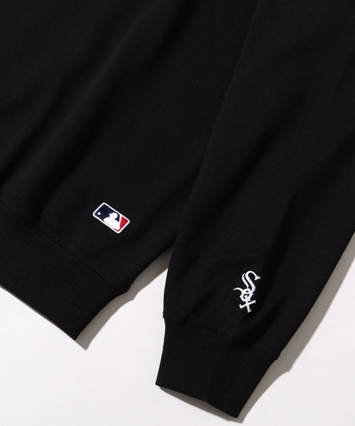 MLB(メジャーリーグベースボール)の「【MLB/メジャーリーグベースボール】袖ライン プルオーバーロゴスウェット(スウェット・メンズ・ホワイト/ネイビー/グリーン/アッシュグレー/ブラック・M/L/LL)」の18枚目の写真
