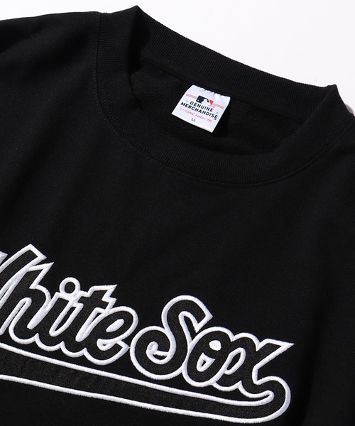 MLB(メジャーリーグベースボール)の「【MLB/メジャーリーグベースボール】袖ライン プルオーバーロゴスウェット(スウェット・メンズ・ホワイト/ネイビー/グリーン/アッシュグレー/ブラック・M/L/LL)」の16枚目の写真
