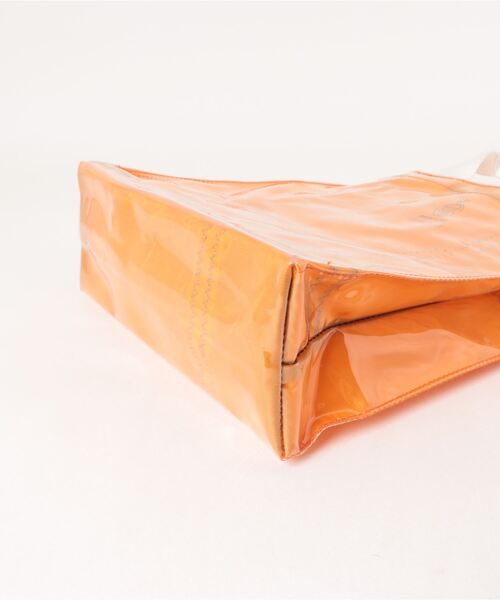 PUEBCO（プエブコ）の「COVERED PARACHUTE DOCUMENT BAG（トートバッグ・メンズ・オレンジ/オリーブ/ホワイト・ONE SIZE）」の5枚目の写真