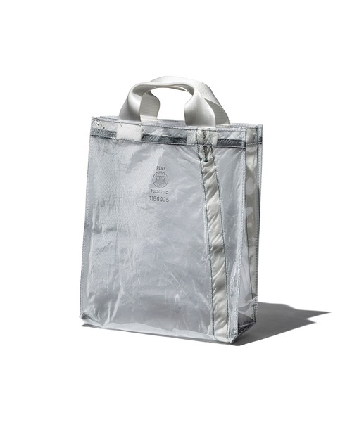 PUEBCO（プエブコ）の「COVERED PARACHUTE DOCUMENT BAG（トートバッグ・メンズ・オレンジ/オリーブ/ホワイト・ONE SIZE）」の7枚目の写真