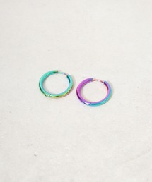 Diliraba 2点セット ポスト316 アレルギー対応 ステンレス 大フープ ピアス
