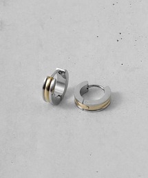 Diliraba（ディリラバ）の「Diliraba 2点セット ポスト316 アレルギー対応 ステンレス 大フープ ピアス（ピアス（両耳用））」