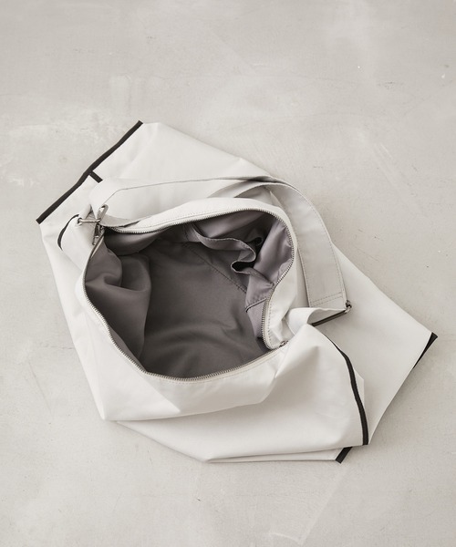 JUNRED（ジュンレッド）の「ショルダーバック（ショルダーバッグ・メンズ・ライトグレー/ブラック・FREE）」の7枚目の写真