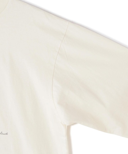 WHITELAND(ホワイトランド)の「WHITELAND/ホワイトランド/ABRAHAM LONGSLEEVE/ロンT(Tシャツ/カットソー・レディース・ホワイト・F)」の9枚目の写真