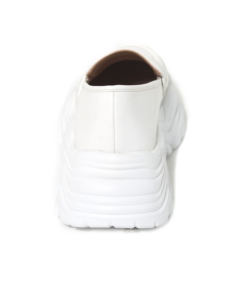 w closet（ダブルクローゼット）の「スニーカーローファー（ローファー・レディース・オフホワイト/ブラック・M/L）」の7枚目の写真