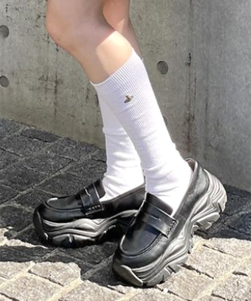 w closet（ダブルクローゼット）の「スニーカーローファー（ローファー・レディース・オフホワイト/ブラック・M/L）」の22枚目の写真