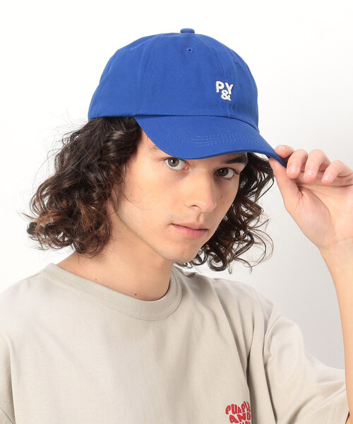 Purple&Yellow（パープルアンドイエロー）の「ロゴ刺繍ローキャップ（キャップ・メンズ・ブラック/ブルー/アイボリー/グリーン系その他・FREE）」の4枚目の写真
