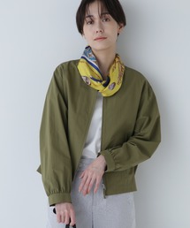 human woman | ◆ノーカラーショートブルゾン(ブルゾン)