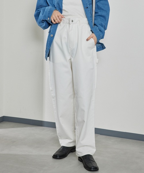 SMITH'S(スミス)の「【SMITH'S】LES HALLES コットンイージーワークペインターパンツ (Unisex) 4175-5031(チノパンツ・メンズ・ベージュ/パープル/ホワイト/ブラック/チャコールグレー・S/M/L/XL)」の7枚目の写真