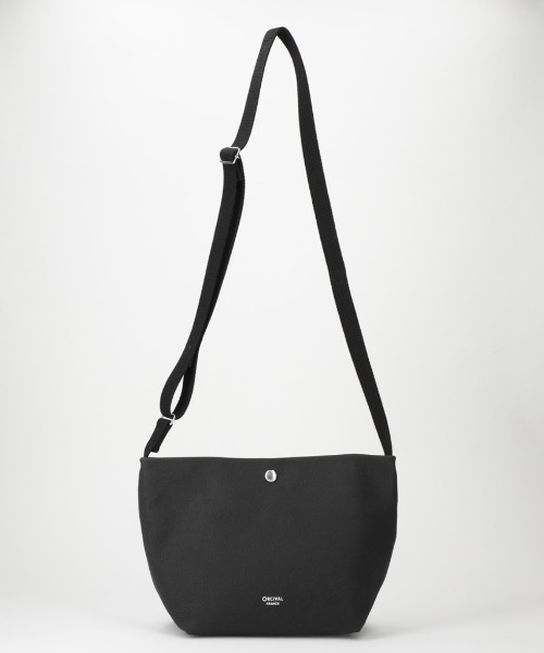 ORCIVAL（オーシバル）の「ORCIVAL (オーシバル）H0074 LCV_SHOULDER POUCH MEDIUM（ショルダーバッグ・レディース・チャコールグレー/ホワイト/ベージュ・F）」の3枚目の写真