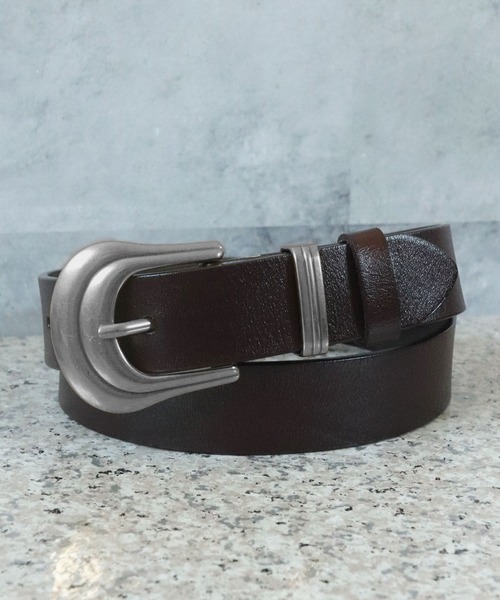 florist（フローリスト）の「【牛革】アンティークバックルレザーベルト（ベルト・レディース・ブラウン系2/ブラウン系1/ブラック系2/ブラック系1・L/M）」の4枚目の写真