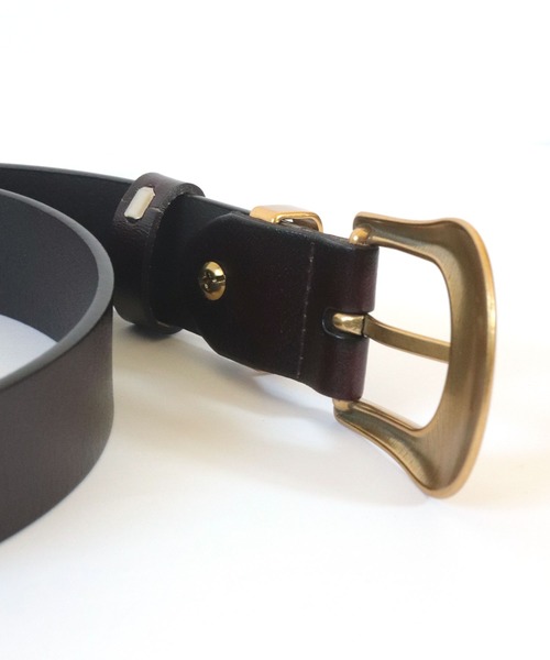 florist（フローリスト）の「【牛革】アンティークバックルレザーベルト（ベルト・レディース・ブラウン系2/ブラウン系1/ブラック系2/ブラック系1・L/M）」の12枚目の写真