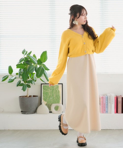 Newlyme（ニューリーミー）の「トラックソールメリージェーンパンプス（パンプス・レディース・ベージュ/グレー/オフホワイト・25cm/24.5cm/24cm/23.5cm/23cm/22.5cm）」の13枚目の写真