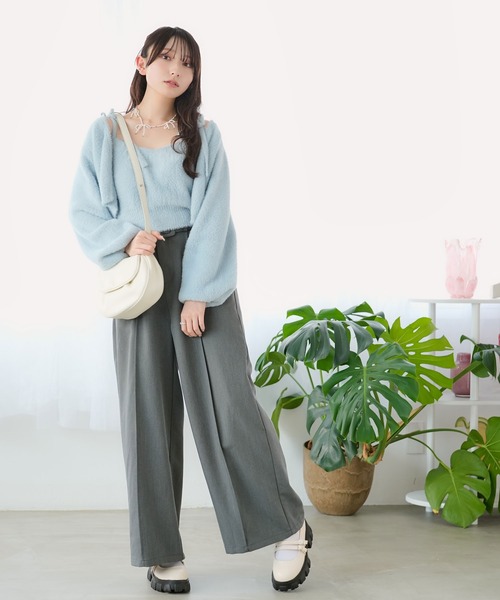 Newlyme（ニューリーミー）の「トラックソールメリージェーンパンプス（パンプス・レディース・ベージュ/グレー/オフホワイト・25cm/24.5cm/24cm/23.5cm/23cm/22.5cm）」の18枚目の写真