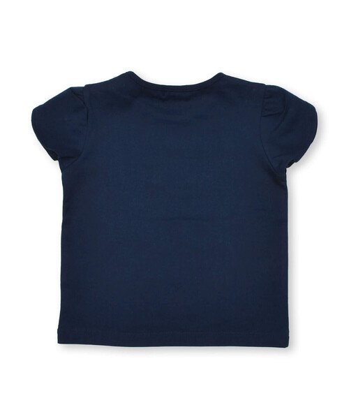 BeBe(ベベ)の「グリッターロゴリボン天竺Tシャツ(90~150cm)(Tシャツ/カットソー・キッズ・ホワイト/ネイビー・130cm/140cm/120cm/150cm/110cm/100cm/90cm)」の15枚目の写真