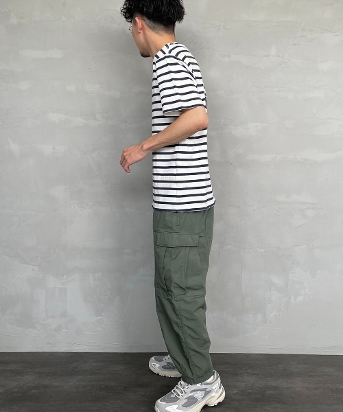 CHUMS（チャムス）の「[CHUMS/チャムス] BOOBY バックプリント ショートスリーブTシャツ（Tシャツ/カットソー・レディース・ブラック/グレイッシュベージュ/ブルーグリーン/ホワイト×ネイビー/ネイビー/ホワイト・M/L/XL/XXL）」の16枚目の写真