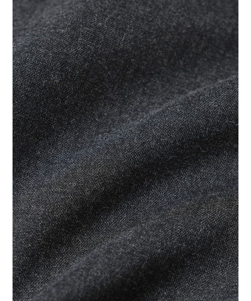 ENCIRCLE(エンサークル)の「【ENCIRCLE/エンサークル】One tuck shorts/ワンタックシショート(パンツ)(その他パンツ・レディース・チャコールグレー・1/2)」の2枚目の写真