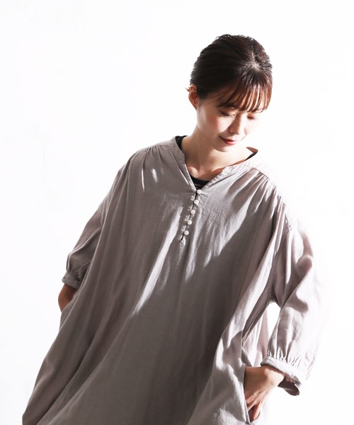 ★美品★ ソウルベリー soulberry ギャザーなワンピース veck soulberry（ソウルベリー）の「ギャザーなワンピース veck（ワンピース