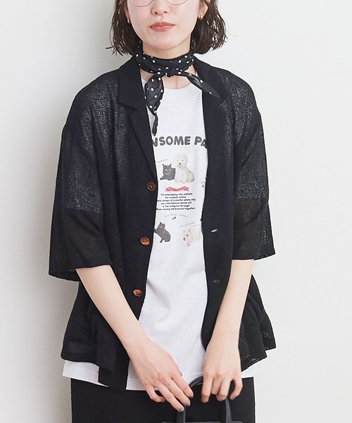 フィグロンドン スカラップ襟 ブラウス シャツ fig london fig London（フィグロンドン）の「Petal blouse（シャツ