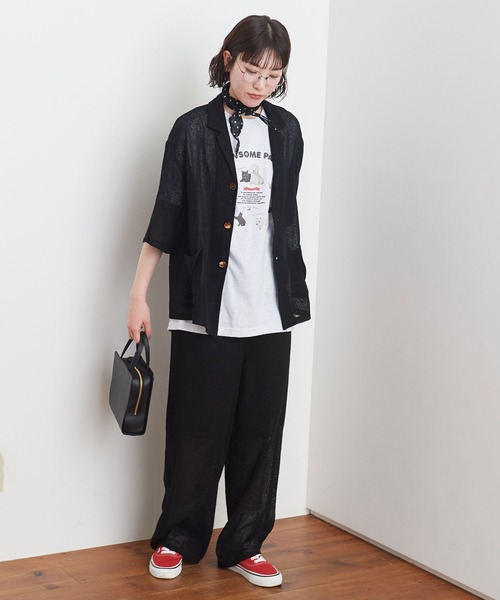 フィグロンドン スカラップ襟 ブラウス シャツ fig london fig London（フィグロンドン）の「Petal blouse（シャツ