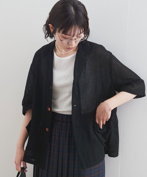 fig london シアーブラウス fig london シアーブラウス fig london シアーブラウス