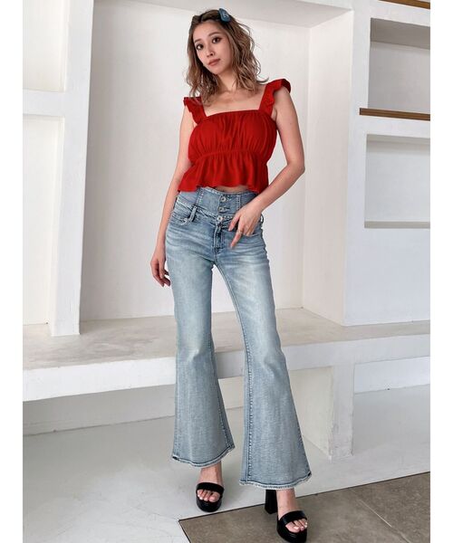 GYDA（ジェイダ）の「プラットフォームサンダル（サンダル・レディース・ブラック/ライトブルー・SMALL/MEDIUM/LARGE）」の11枚目の写真