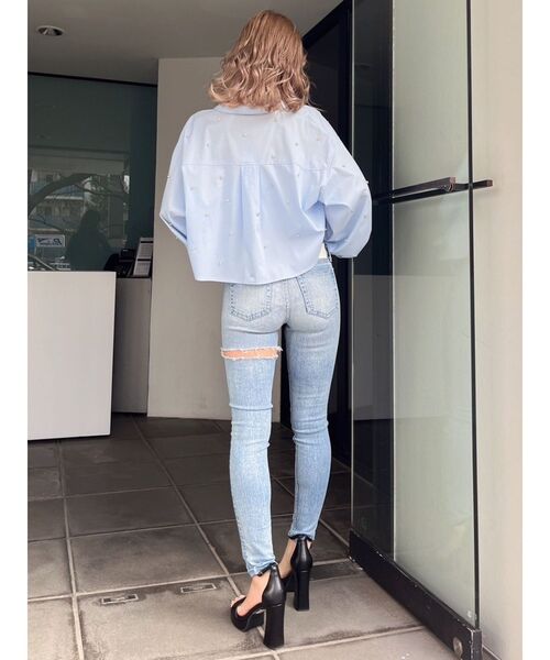 GYDA（ジェイダ）の「プラットフォームサンダル（サンダル・レディース・ブラック/ライトブルー・SMALL/MEDIUM/LARGE）」の15枚目の写真