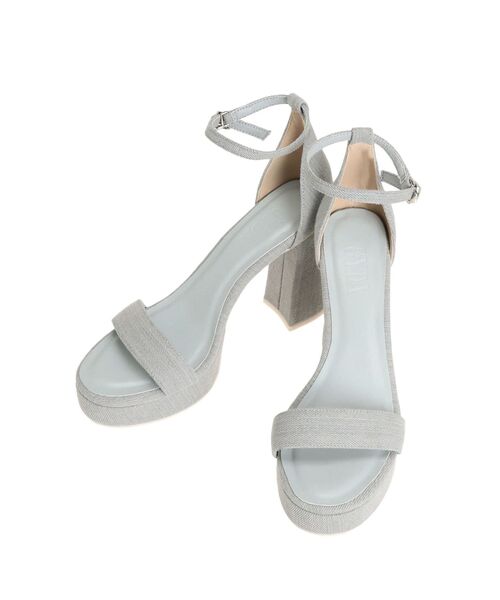 GYDA（ジェイダ）の「プラットフォームサンダル（サンダル・レディース・ブラック/ライトブルー・SMALL/MEDIUM/LARGE）」の21枚目の写真