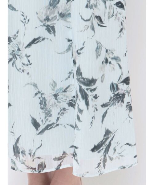 LAGUNAMOON（ラグナムーン）の「ボタニカルペイントナロースカート（スカート・レディース・ライトブルー/アイボリー・SMALL/MEDIUM）」の22枚目の写真