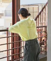 GLOBAL WORK | アカヌケグラフィックT半袖/AND YUA ANY/106440(Tシャツ/カットソー)