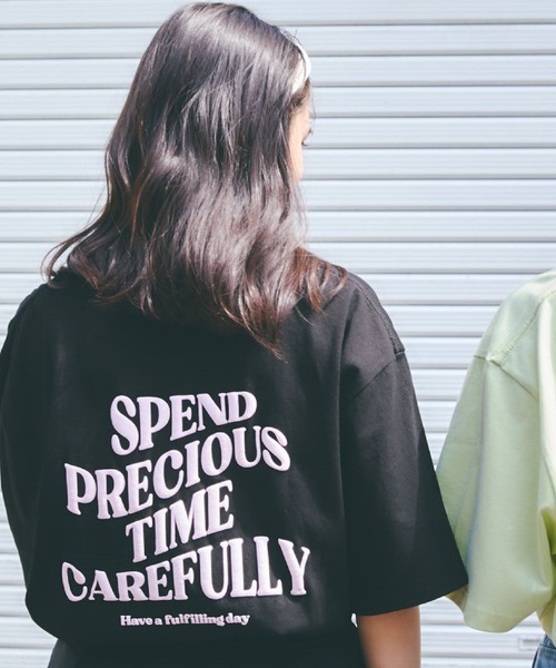 GLOBAL WORK（グローバルワーク）の「アカヌケグラフィックT半袖/AND YUA ANY/106440（Tシャツ/カットソー・キッズ・ピンク/キナリ/ホワイト系5/ブルー/イエロー/ホワイト系6/ホワイト系1/ホワイト系7/ブラック/グリーン・150cm/170cm/160cm）」の7枚目の写真