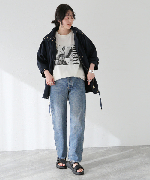 WOOLRICH（ウールリッチ）の「【WOOLRICH / ウールリッチ】ANORAK：フードブルゾン（ブルゾン・レディース・アイボリー/ブラック/ネイビー/カーキ・SMALL）」の13枚目の写真