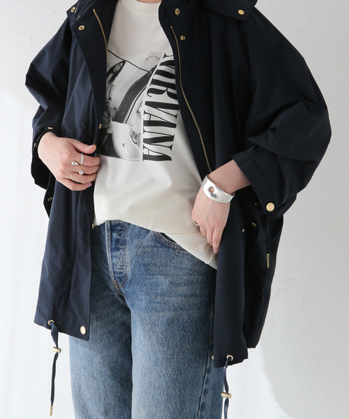 WOOLRICH（ウールリッチ）の「【WOOLRICH / ウールリッチ】ANORAK：フードブルゾン（ブルゾン・レディース・アイボリー/ブラック/ネイビー/カーキ・SMALL）」の15枚目の写真