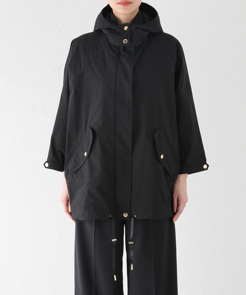 WOOLRICH（ウールリッチ）の「【WOOLRICH / ウールリッチ】ANORAK：フードブルゾン（ブルゾン・レディース・アイボリー/ブラック/ネイビー/カーキ・SMALL）」の9枚目の写真