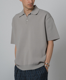 EDIFICE | 16ゲージ  コンフィ ニットポロシャツ(ポロシャツ)