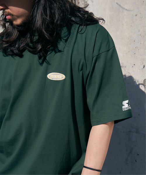 STARTER BLACK LABEL(スターターブラックレーベル)の「STARTER BLACK LABEL スターターブラックレーベル バックワッペンロゴTシャツ(Tシャツ/カットソー・メンズ・ホワイト/ブラック/オフホワイト/ダークグリーン・M/L/LL)」の13枚目の写真