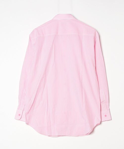 A BATHING APE(アベイシングエイプ)の「COLLEGE STRIPE SHIRT(シャツ/ブラウス・レディース・ピンク・SMALL/X-SMALL)」の2枚目の写真