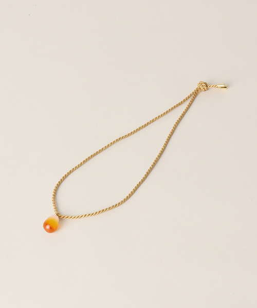 IENA(イエナ)の「【SANDRALEXANDRA/サンドラアレキサンドラ】GLASS CORD NL ネックレス(ネックレス・レディース・ベージュ・FREE)」の3枚目の写真