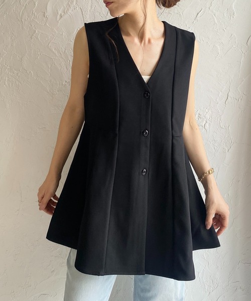skimi  Y-3 ブラックノースリーブベスト AMBIDEX Store △〇lasew ベスト(F キナリ): FLAT-cic-HATENA