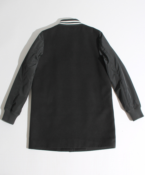 WEGO（ウィゴー）の「WEGO/ロングスタジャン（スタジャン・レディース・ブラック/グレー系その他・FREE）」の3枚目の写真