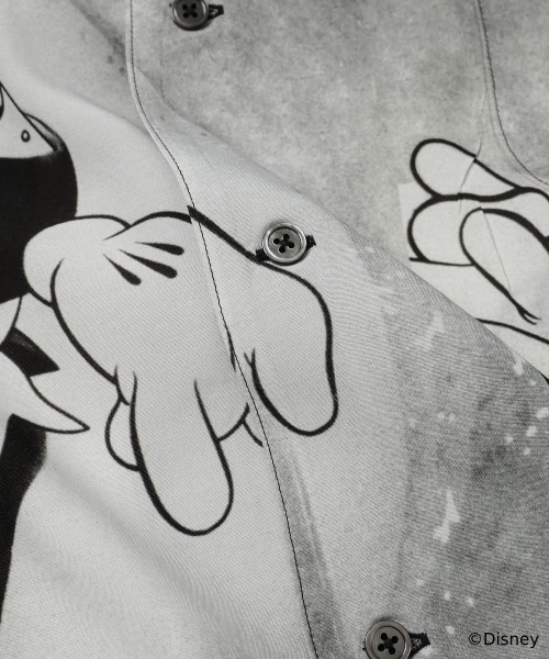 PORTER CLASSIC(ポータークラシック)の「DISNEY V/P PC ALOHA COLLECTION(シャツ/ブラウス・メンズ・ブラック・XS/L/M)」の4枚目の写真