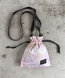 PENDLETON（ペンドルトン）の「ST:PENDLETON / TIEDYE PT SQUARE POU タイダイ ミニ巾着ショルダーバッグ（ショルダーバッグ）」